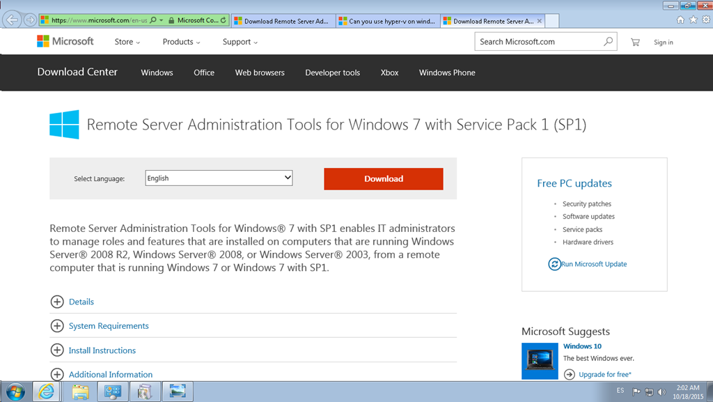 Herramientas Administrativas De Windows Vista